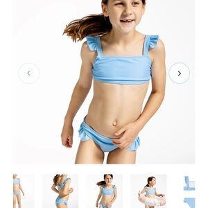 Peri Blue Tie Back Bikini